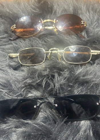 Şeffaf Bej Vintage Kadın Gözlüğü - Görsel 6