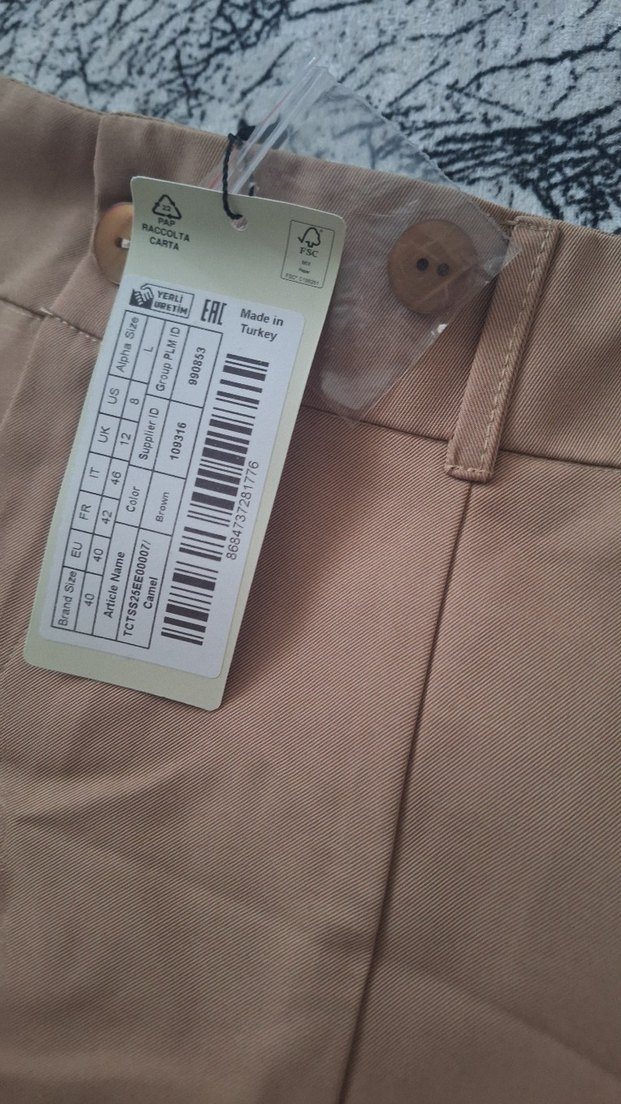 camel uzun   Etek - Görsel 3