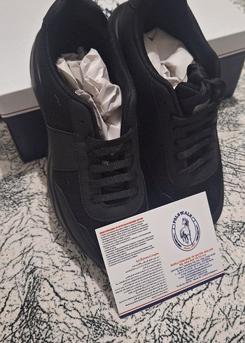 U.S Polo Assn. Siyah Bağcıklı Kadın Polowalk Spor Ayakkabı