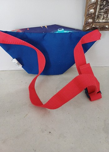 Yaygan Coral Lacivert Robot Desenli Bel Çantası - Görsel 3