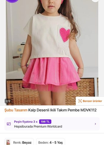 Dantel Detaylı Pembe Kız Çocuk Etek - Görsel 3