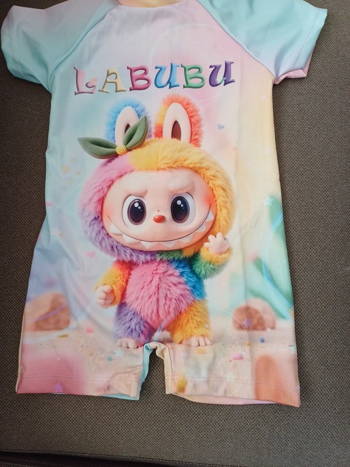 Pastel Renkli Baskılı MAYO BONELI - Görsel 2