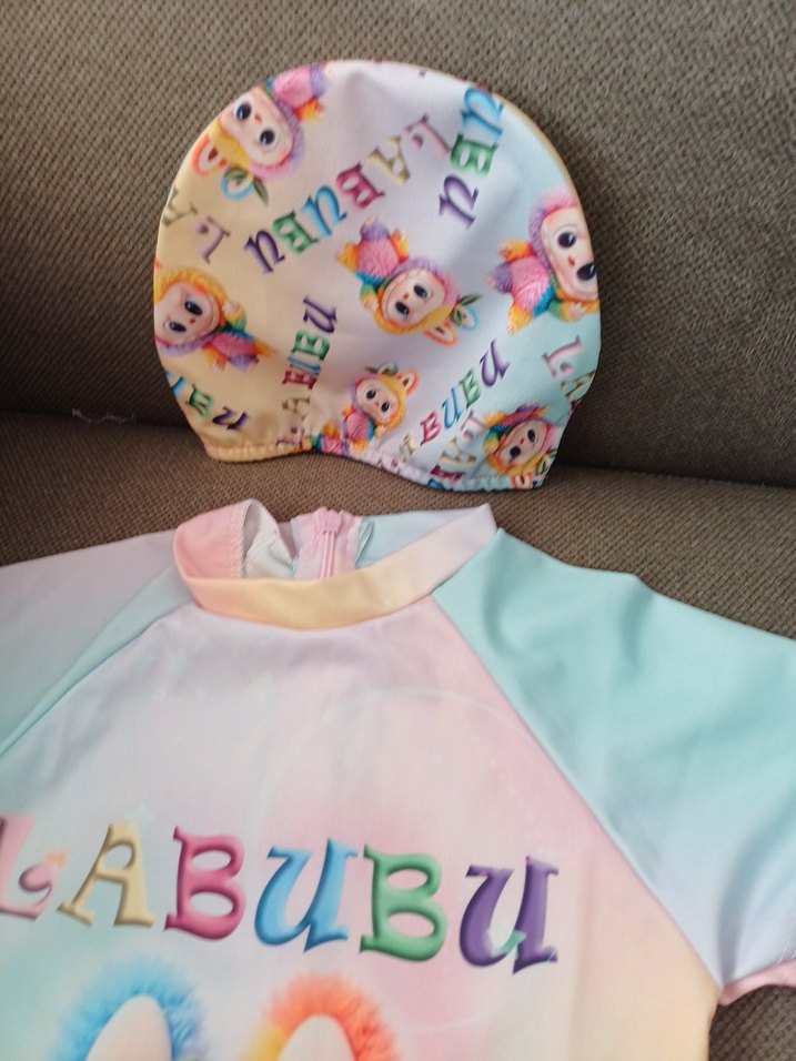 Pastel Renkli Baskılı MAYO BONELI - Görsel 3