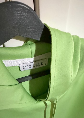 Yeşil Oversize Mini Sweatshirt - Görsel 4