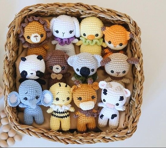 Amigurumi anahtarlık