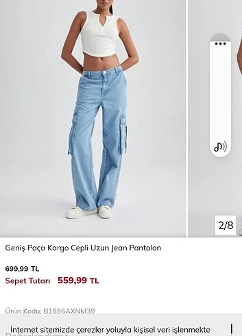 34 Beden Defacto kot pantolon 