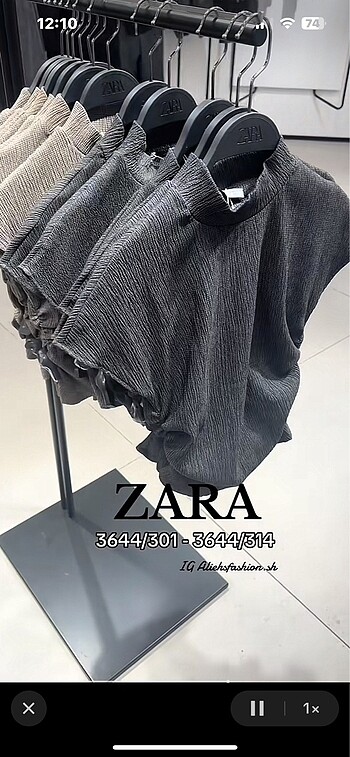 zara bluz