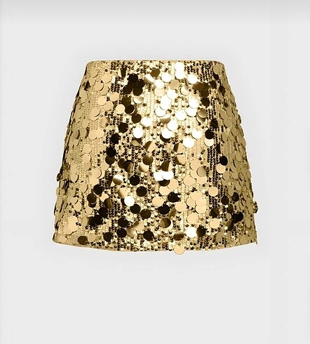 Zara pullu etek