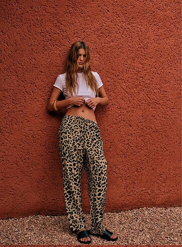 zara leopar pantolon