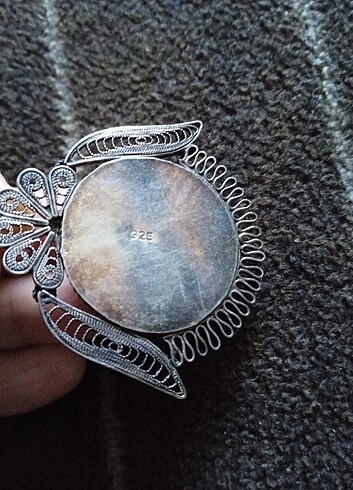 Gümüş Oltu tasli  - Görsel 2