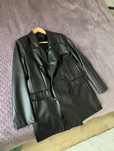 Zara Zara deri blazer ceket