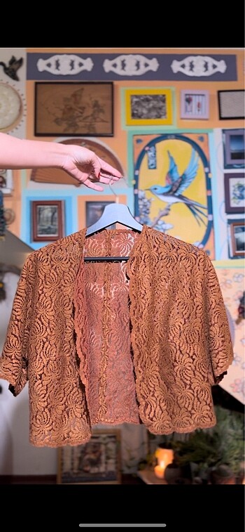 Kısa bohem kimono