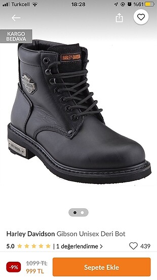 Harley Davidson Gibson Unisex Model Bot
