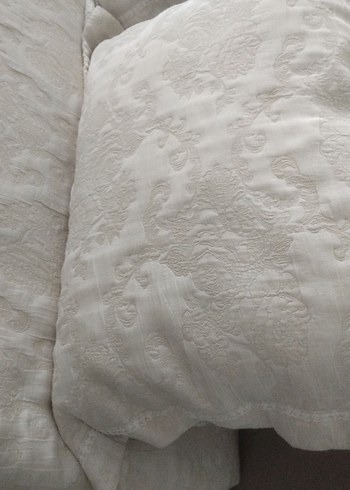 Bej Düz Modern yatak örtüsü - Görsel 3