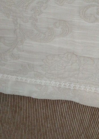 Bej Düz Modern yatak örtüsü - Görsel 5