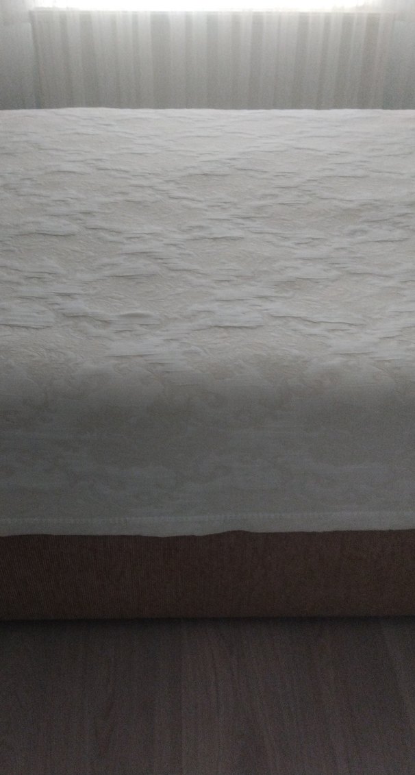 Bej Düz Modern yatak örtüsü - Görsel 2