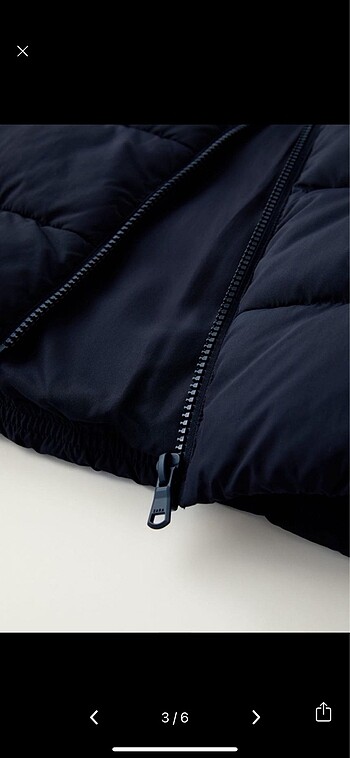 11-12 Yaş Beden Zara çocuk mont