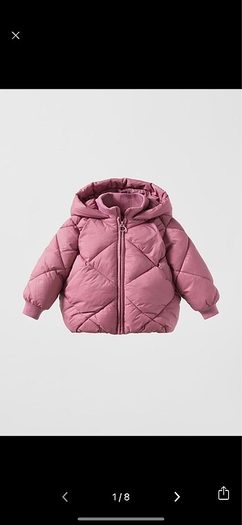 Zara çocuk mont