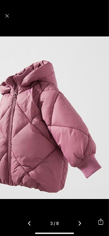 18-24 Ay Beden Zara çocuk mont