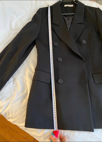 Siyah Kadın Blazer Ceket - Görsel 3