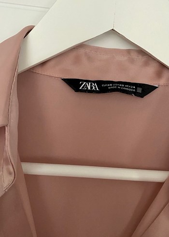 Zara saten gömlek - Görsel 2