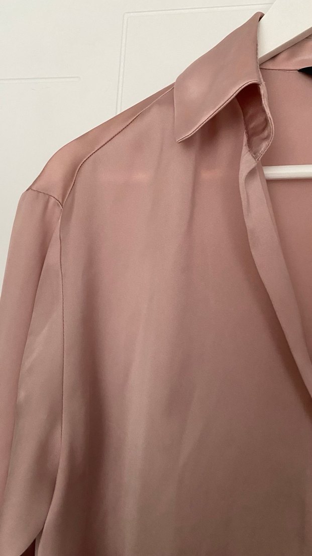 Zara saten gömlek - Görsel 3