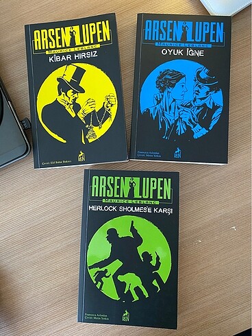 Arsen Lüpen Kitap seri