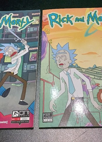 Rick and Morty Çizgi Roman Seti - Görsel 3