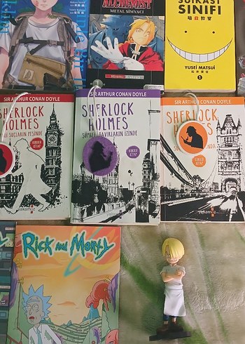 Çizgi roman Manga Anime figür seti - Görsel 3