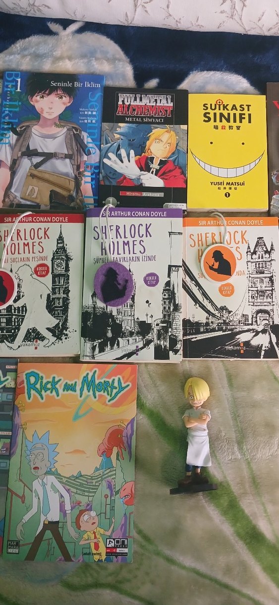 Çizgi roman Manga Anime figür seti - Görsel 3