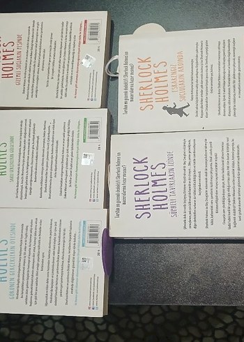 Sherlock Holmes Roman Seti 5 Kitap Sir Arthur Conan Doyle - Görsel 6