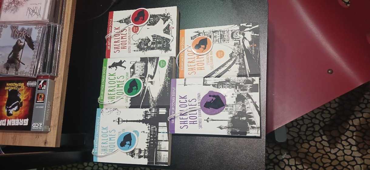 Sherlock Holmes Roman Seti 5 Kitap Sir Arthur Conan Doyle - Görsel 5