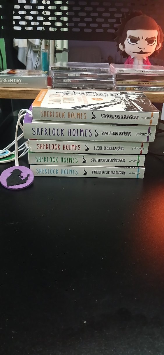 Sherlock Holmes Roman Seti 5 Kitap Sir Arthur Conan Doyle - Görsel 2