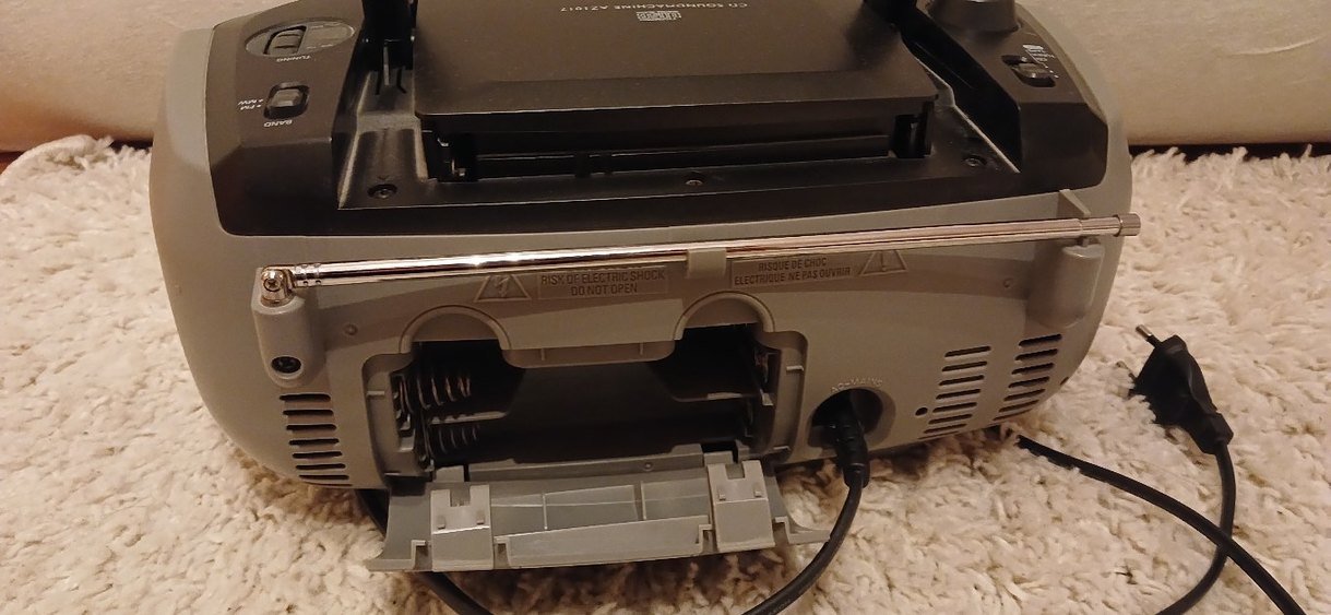 philips CD/kaset çalar Soundmachine AZ1017/98 radyo - Görsel 4