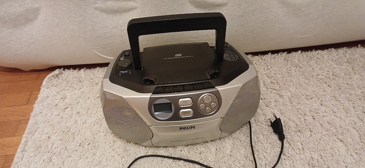 philips CD/kaset çalar Soundmachine AZ1017/98 radyo - Görsel 5