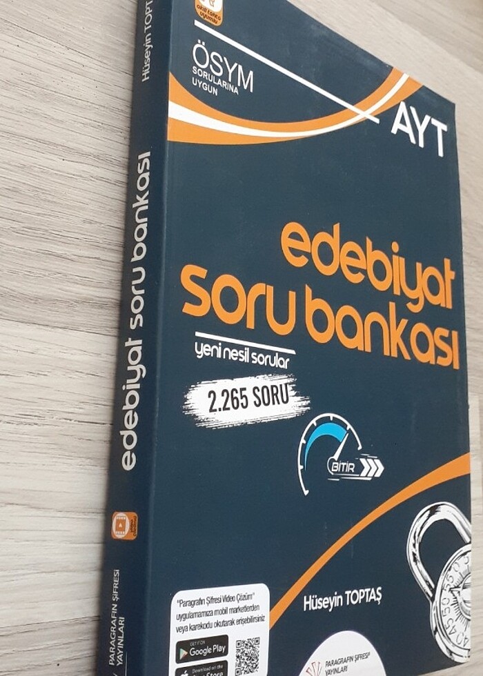 AYT Edebiyat soru bankası paragrafın şifresi yayın - Görsel 3