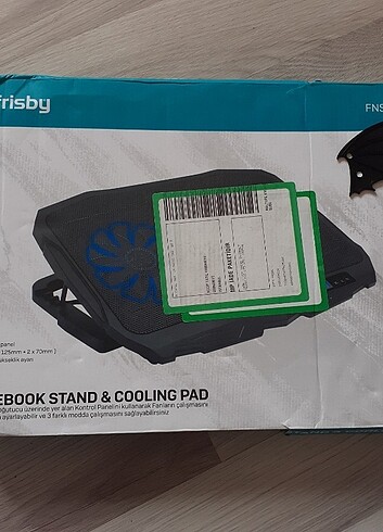 Frisby bilgisayar laptop fanı - Görsel 6