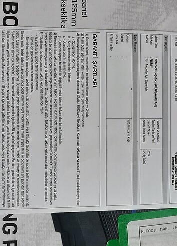 Frisby bilgisayar laptop fanı - Görsel 7