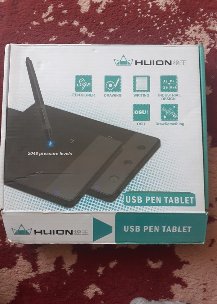 Huion 420 pen grafik tablet - Görsel 2