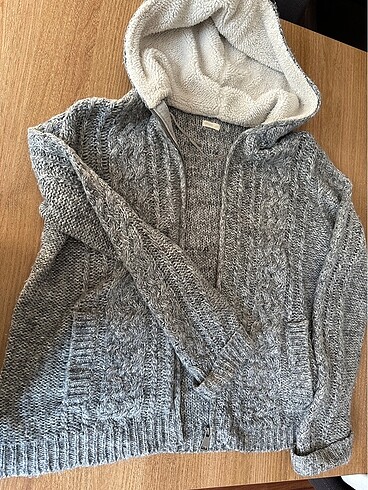 Orjinal oysho yün sweatshirt