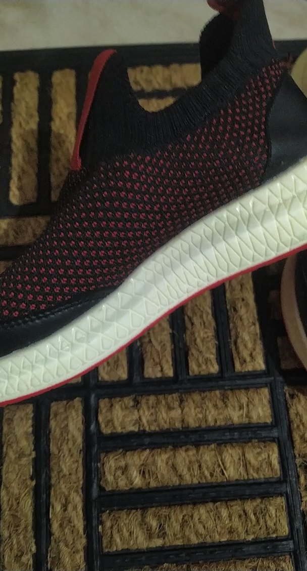 Koyu Kırmızı Dolgu Topuklu Kadın Spor Ayakkabı - Görsel 2