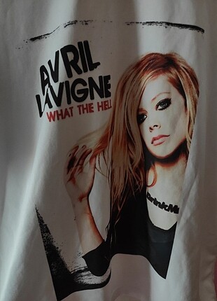 Avril Lavigne pop rock hayran tshirtü 