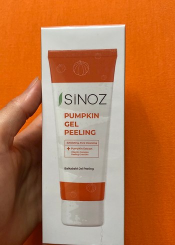 SiNOZ Kabak Özlü Jel Peeling
