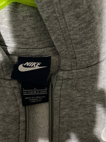 Nike Nıke fermuarlı kapşönlü swetshirt