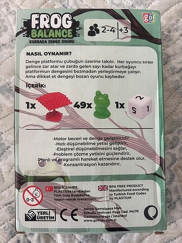 Diğer Kurbağa denge oyunu ve boyama kitabı
