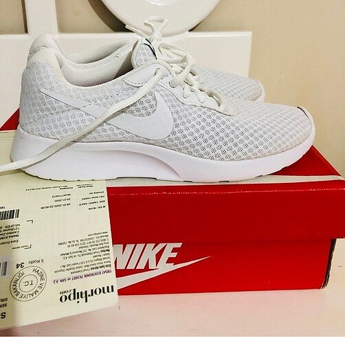 36.5 Beden beyaz Renk Nike spor ayakkabı