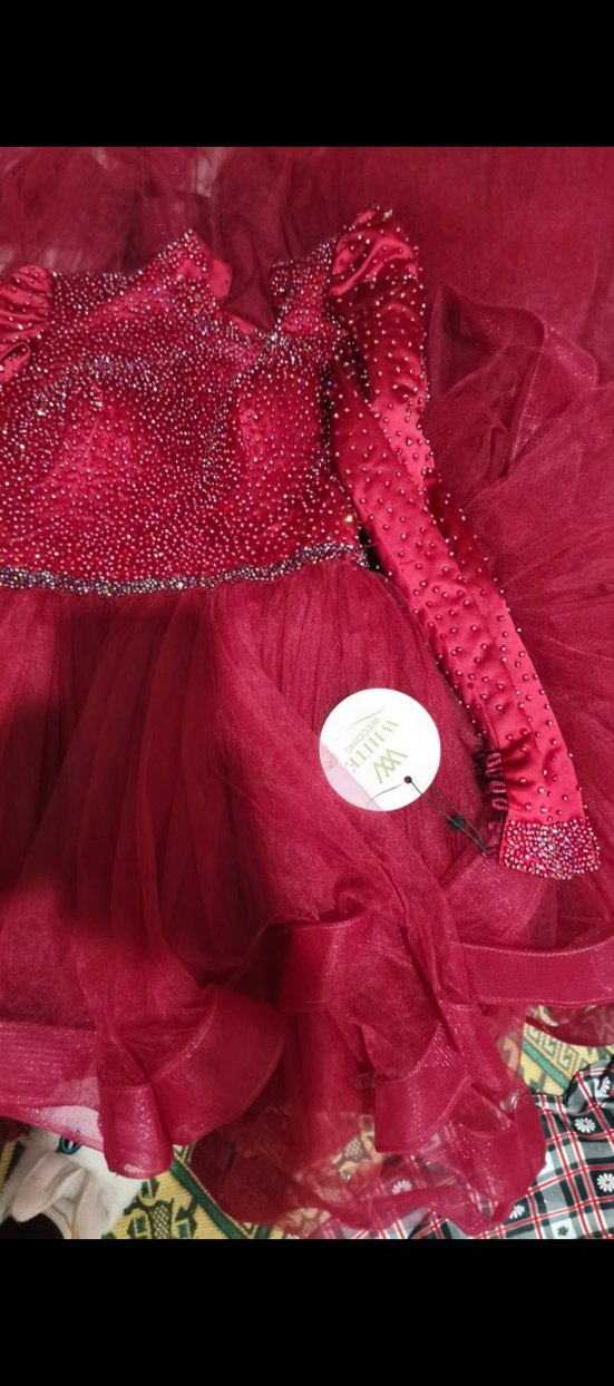 Bordo tesettür abiye nişan elbisesi - Görsel 5