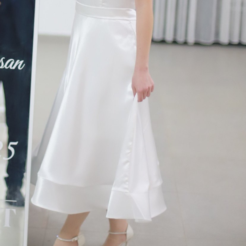 Beyaz elbise, nikah elbisesi, nişan elbisesi, mezuniyet elbisesi - Görsel 2