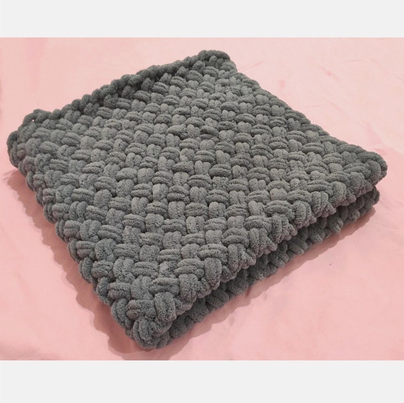 Örgü Çocuk Battaniyesi, Tv battaniyesi, yatak örtüsü - Görsel 2