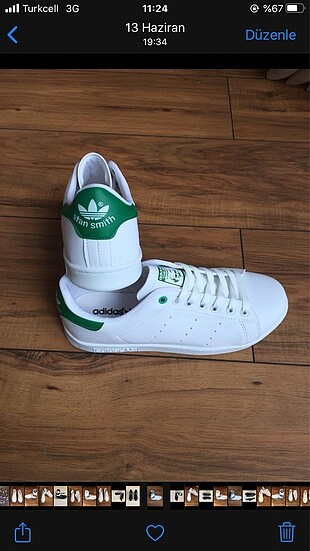 Spor ayakkabı stan smith